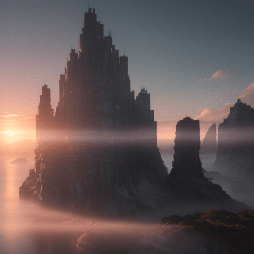 AI generated: Photo of a ultra realistic blockchain technology, dramatic light, pale sunrise, cinematic lighting, ...