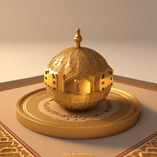 AI generated: 3d text, charming, detailed, text "HAYIRLI CUMALAR | DOSTLAR", ramadan, turkish style