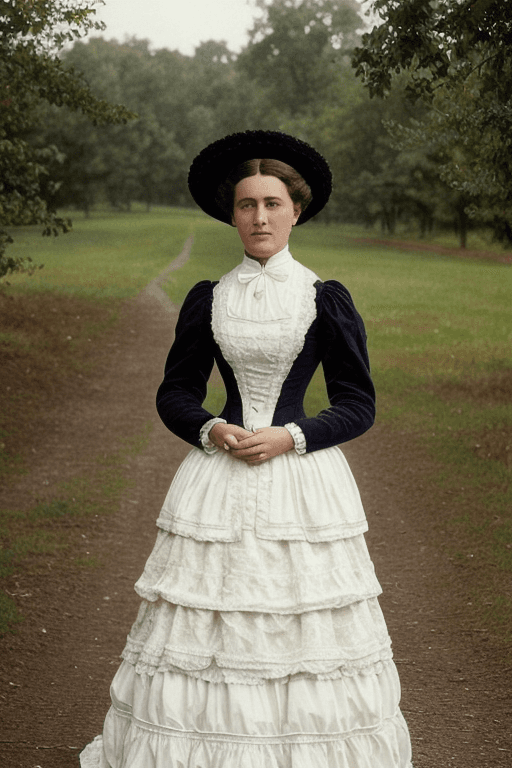 AI generated: a color photo of a victorian cuchess 