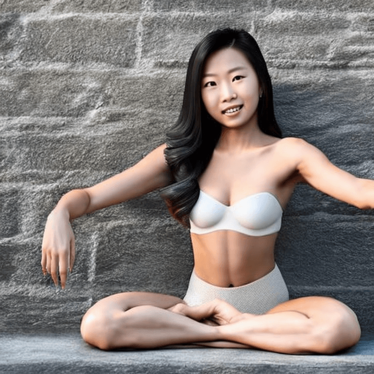 AI generated: High resolution, beautiful Asian girl, legs spread, completely naked, no clothes, showing vagina, sm...
