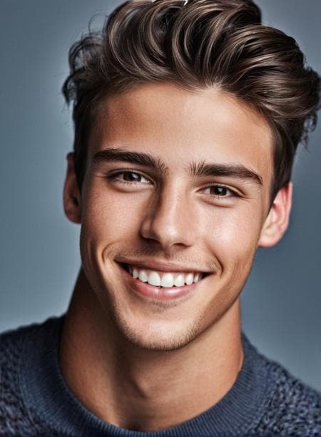 Handsome male models' face (18-30) 2.0 /realism/