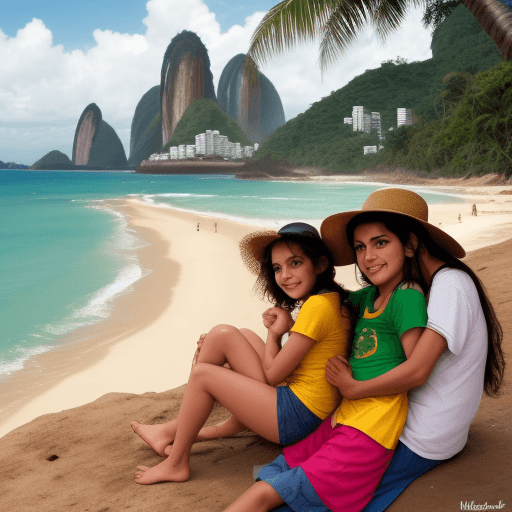 AI generated: vivir en brasil con mi familia
