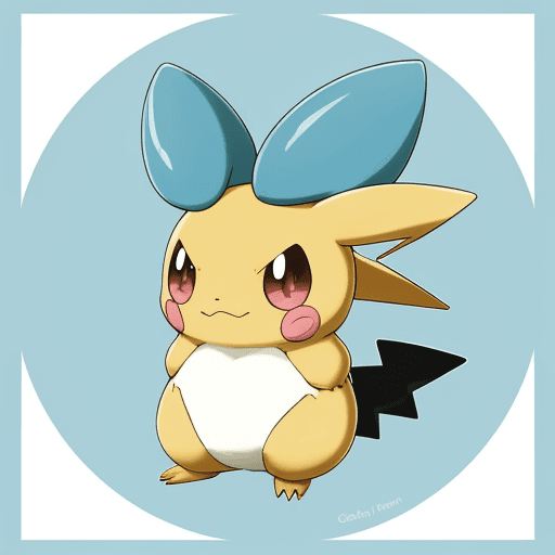 AI generated: cute pokemon