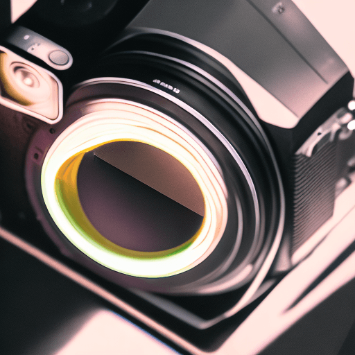 AI generated: Productive Photography, Conceptual Design, iPhone 14 Pro Max, Broken Screen, Strong Neon Light and S...