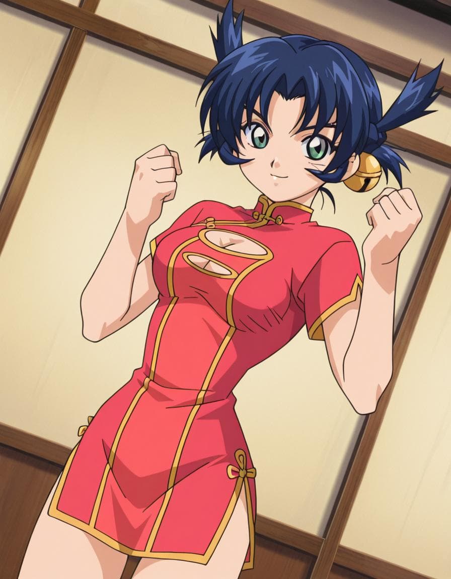 Renka Ma - History's Strongest Disciple Kenichi (Original style/OVA style)