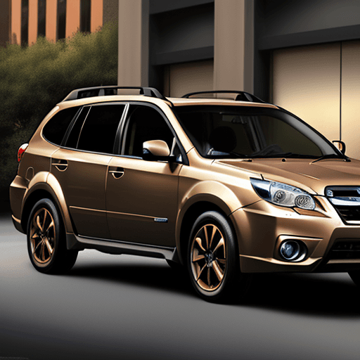 AI generated: realistic technology SUBARU TRIBECA Subaru Subie Tribeca TRIBECA tribeca Tribeca car suv Suv Deep br...