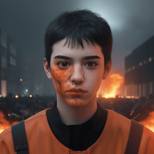 AI generated: Digital portrait animation ultra photo, Social media apps, Reactions, Depressions, Robots, Fastfood,...