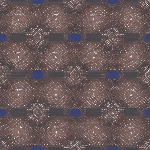 AI generated: dark modern background with geometric crystals