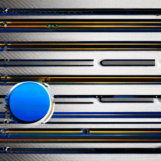 AI generated: In the style of logo design, create a visually captivating image featuring three blue circles that s...