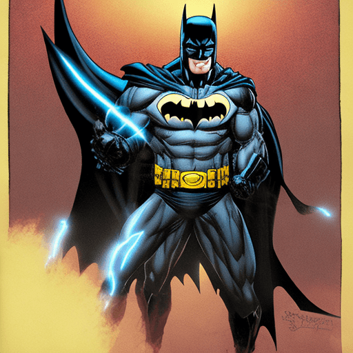 AI generated: Batman_with_a_hellishley_evil_soul