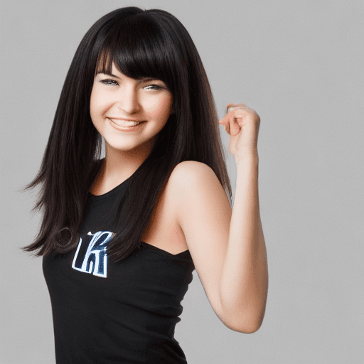 AI generated: Hyper realistic, portrait photo of a girl, white background,, black mid hair cut, 8k, 50mm, f/1. 4, ...
