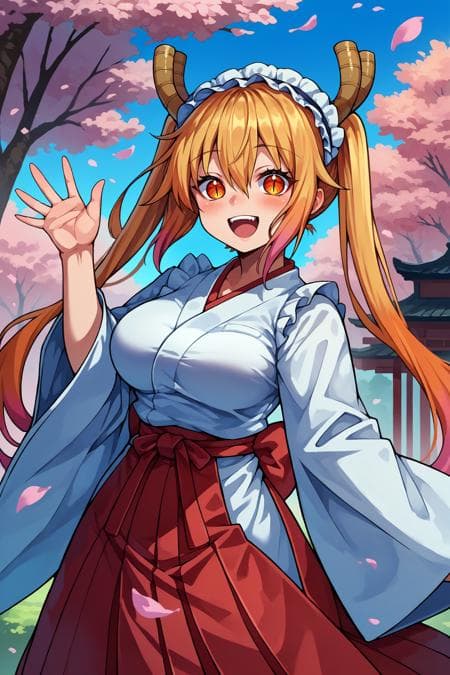 Tohru/トール (Kobayashi-san Chi no Maid Dragon) SDXL LoRA [Pony Diffusion]