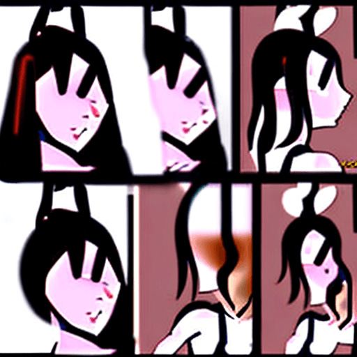 AI generated: Anime girl, big boobs, cum