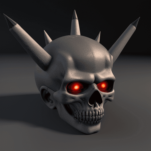 DreamShaper prompt: infierno 3d