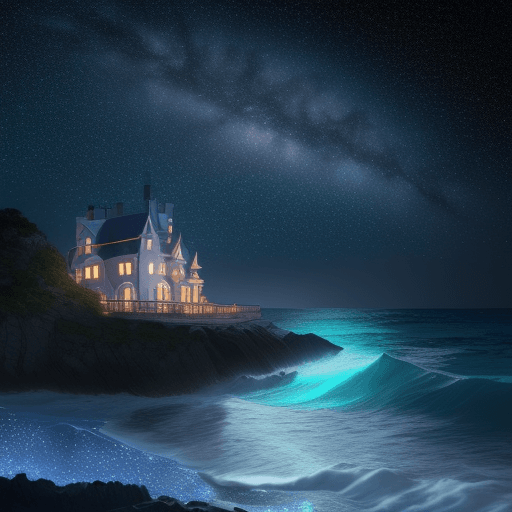 AI generated:  High resolution starry sky design, brilliant starry sky, very bright night sky with a bright star h...