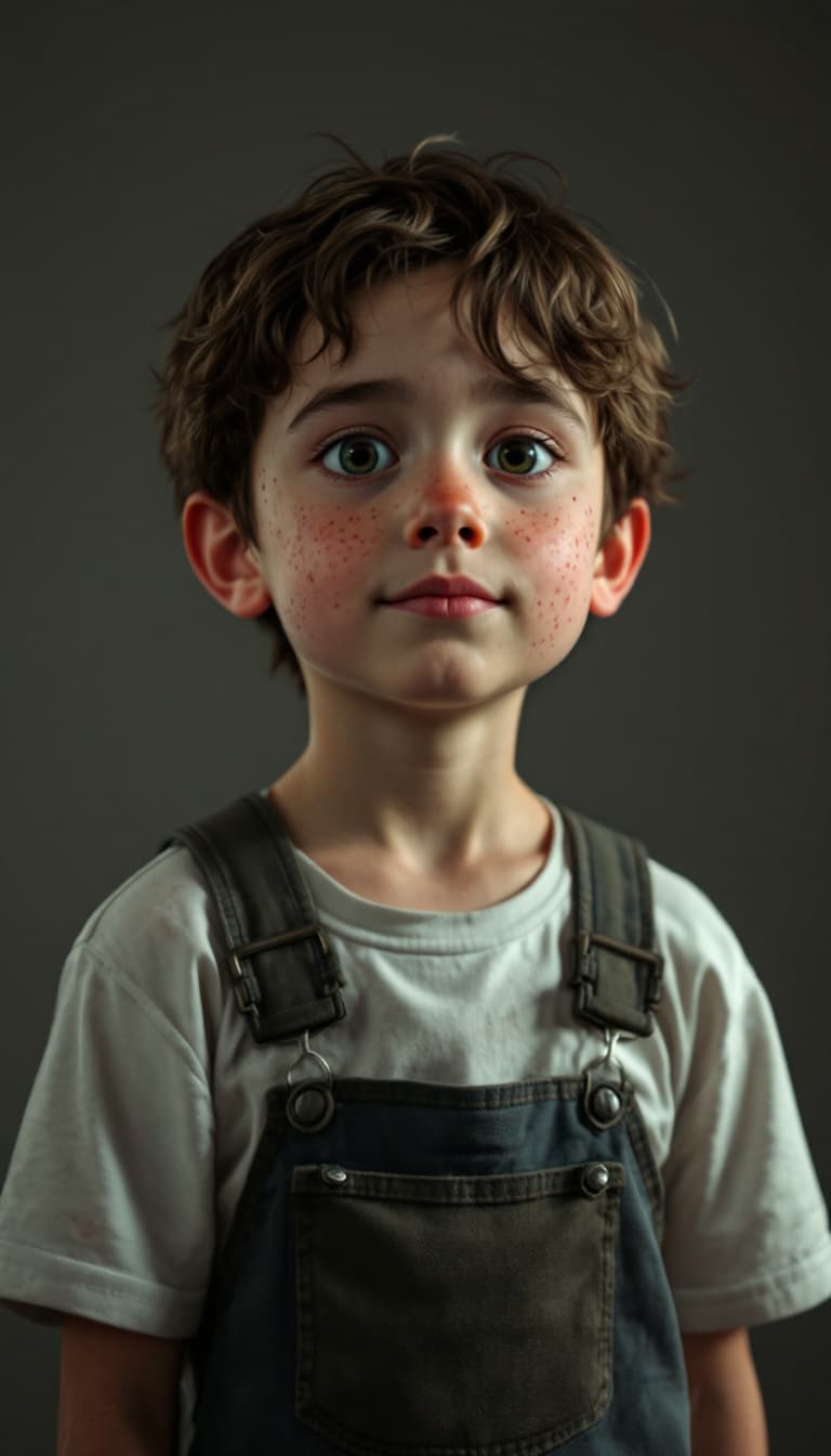 AI generated: A hyper-realistic depiction of eleven year old Skyler Wexler









