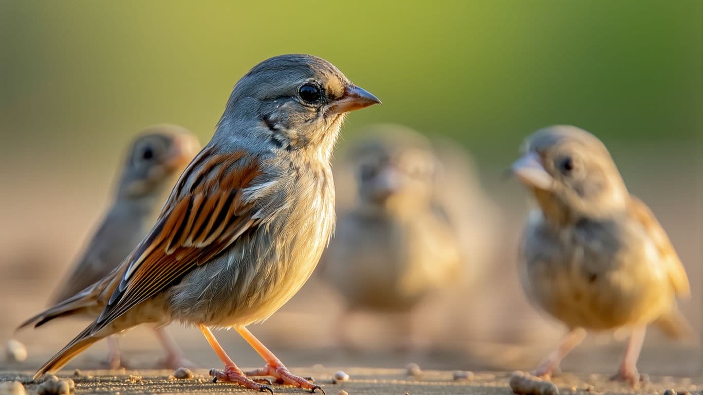 AI generated: the indian sparrow is playing clay (sparrow) , (sparrow) , (sparrows) ((playing)), (no human) , (no ...