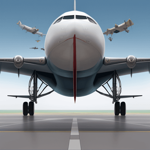 AI generated: PLANE TO RETURN
