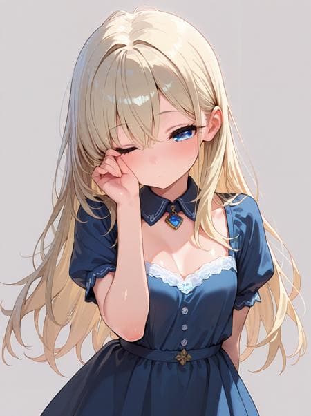 目をこする/rubbing eyes - Image 3