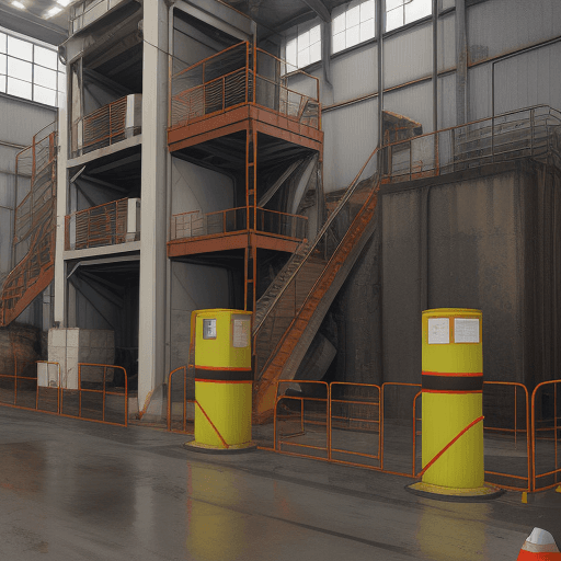 AI generated: Industrial accident prevention