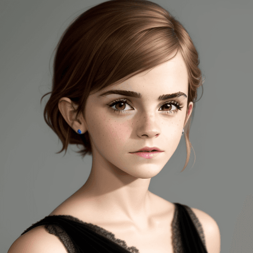 AI generated: Emma watson