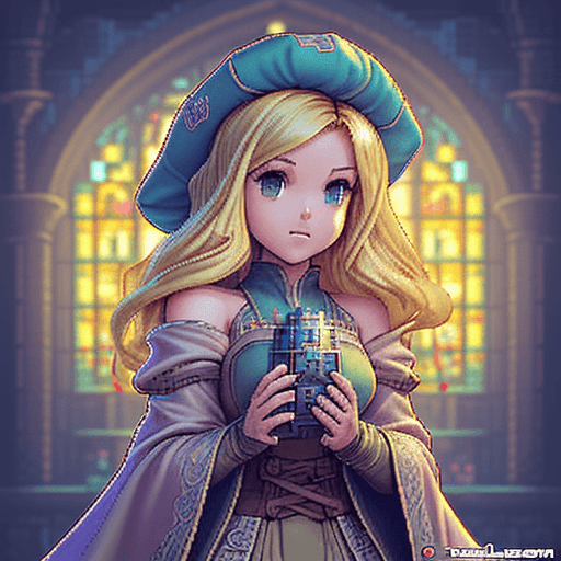AI generated: /imagine low resolution, hyperdetailed pixel art, fantasy art, retro art, clean art, retro style, 10...