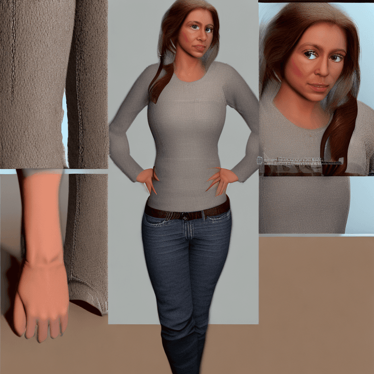 AI generated: bueatiful real life human, photoreal, female, highres, realistic, good intricate detail in clothing ...