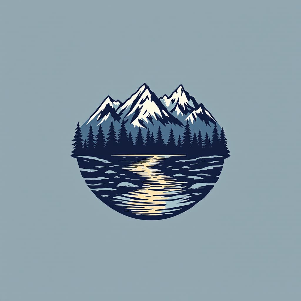 AI generated: logo for a site about park city without river 