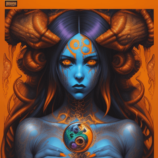 AI generated: (Text:"UNCUT"text)++++++++, Comic Book Vibrancy, Forced Perspectives, Streetart, (Pre-Raphaelite Bea...