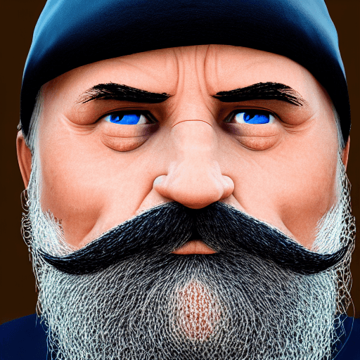 AI generated: ultra detailed, hyper realistic, 8 k hdr photography with extreme attention to detail, 60 years old ...