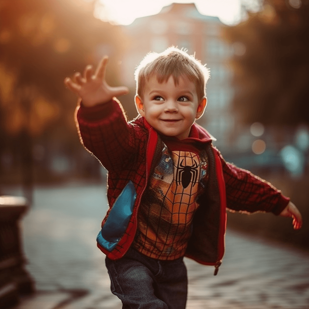 AI generated: Once upon a time, in a cozy little town, there lived a 4-year-old boy named Max. Max loved superhero...