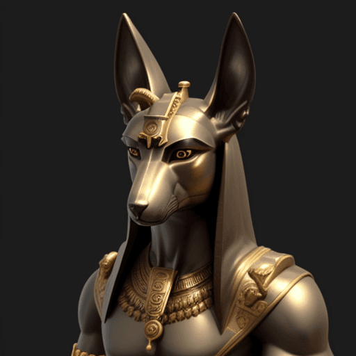 AI generated: god anubis , extramely realistic