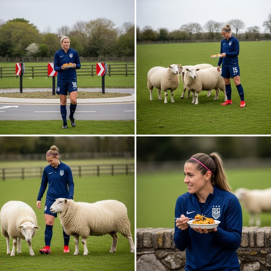 AI generated: Adapting to life in a new country can be quite the adventure for USWNT stars who have relocated to E...