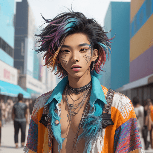 AI generated: Thawin is a striking and vibrant individual who effortlessly stands out in a crowd. He has a youthfu...