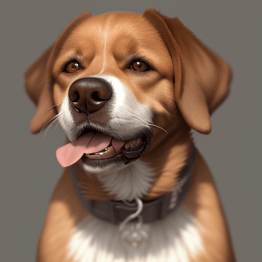 AI generated: dafne,dog,big