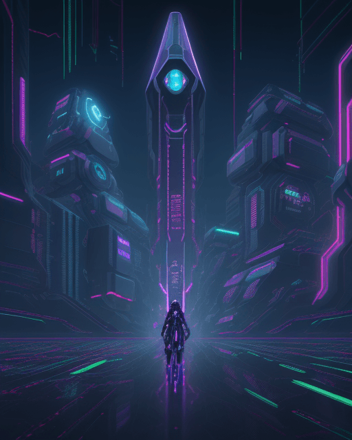 AI generated: 
Cyberpunk-inspired art, a fleeting glimpse of innovation erupts in a futuristic, neon-lit metropoli...