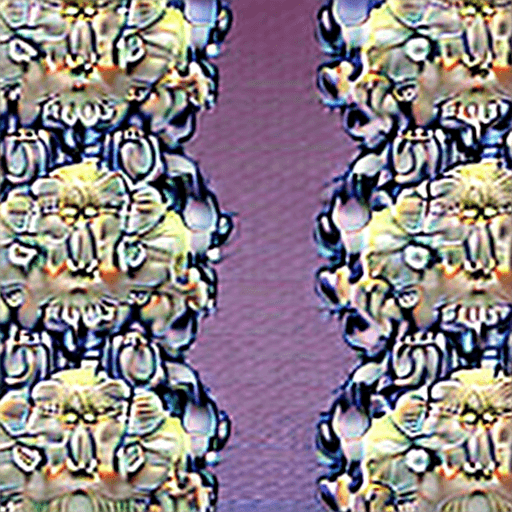 AI generated: an unique color, symbol pattern small, anime style, cute sheep with wool, dreamlike, Ethereal, Paste...