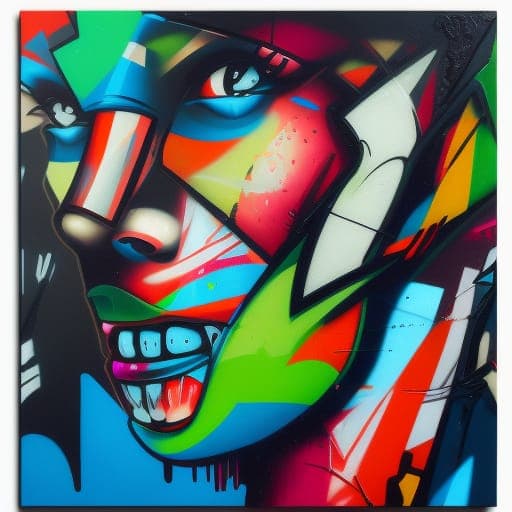 AI generated: hipster style in a vibrant style