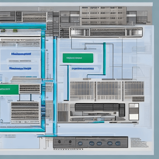 AI generated: Technical architecture diagram