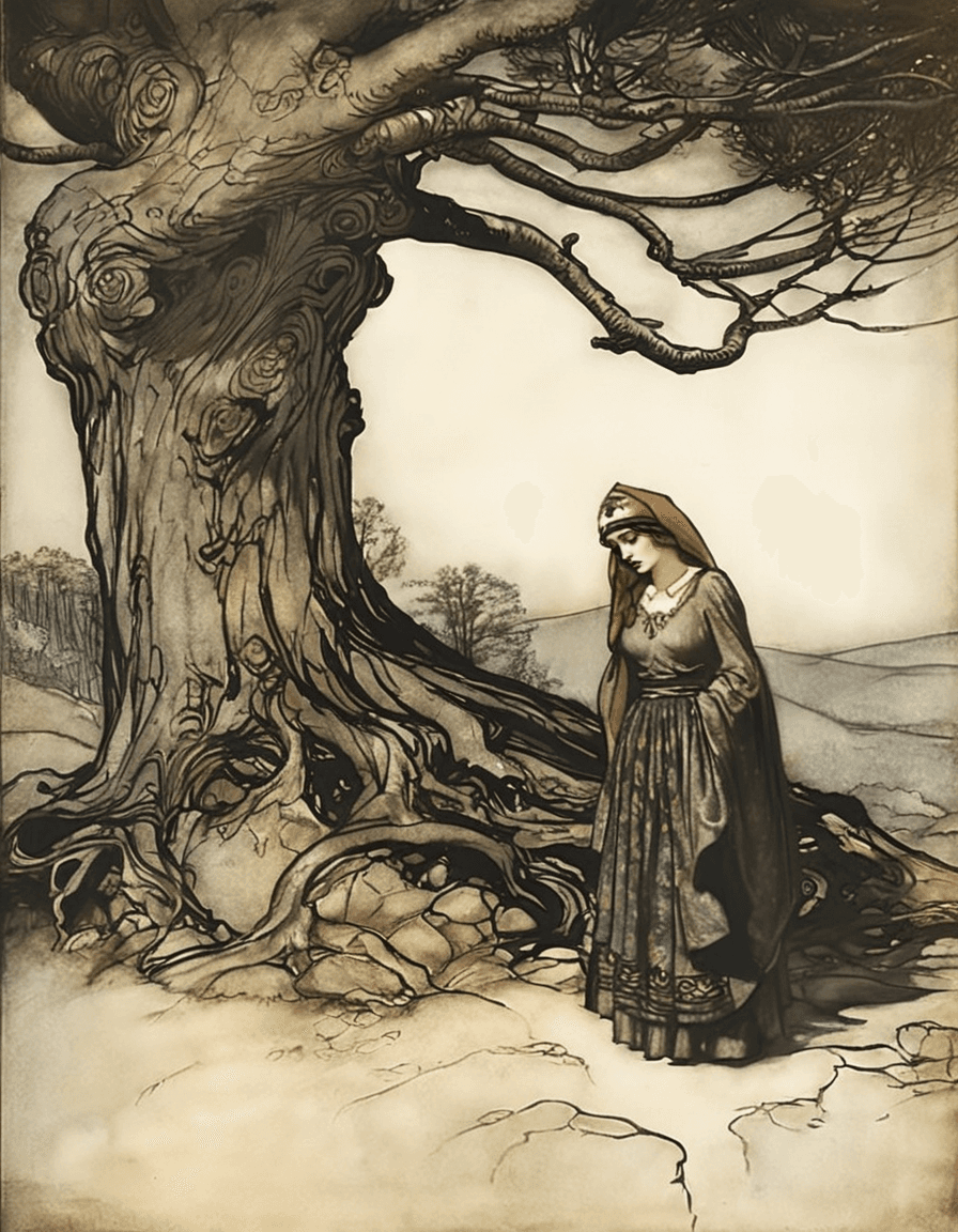 Arthur Rackham Style XL Nr. 1 - Image 4