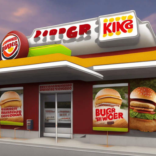 AI generated: Burger king logo 8k
