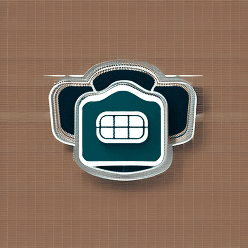AI generated: Cute sticker, high quality, A sleek and vintage detailed Beluga icon, vector, minimalist 