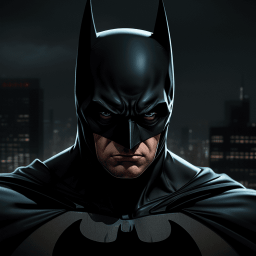 AI generated:  batman weeping , 4 k ulra hd