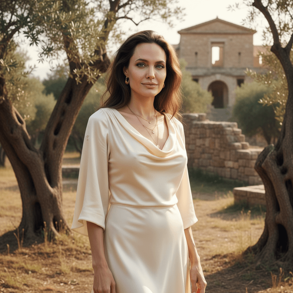 AI generated: angelina jolie