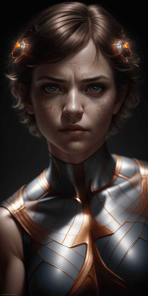 AI generated: amazing superhero woman, ultra realistic, zeiss portrait, leica portrait, photograph by Martin Schoe...