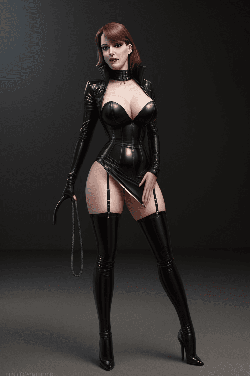 AI generated: photorealistic, high quality, highres, absurdres, full body, dominatrix