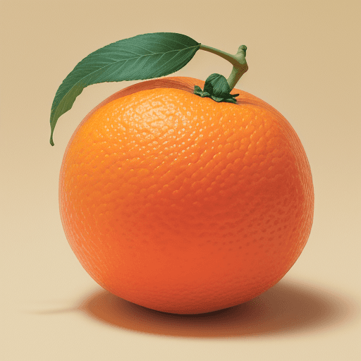 AI generated: a orange