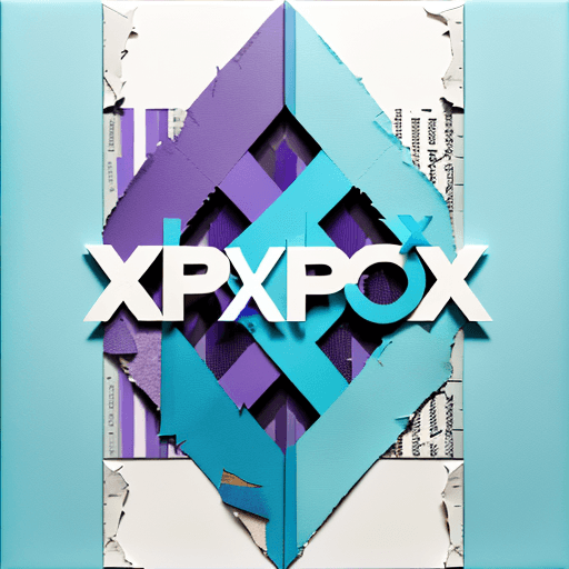 AI generated: paper collage of a piece textured  paper with a strip torn revealing word "project x", in the style ...
