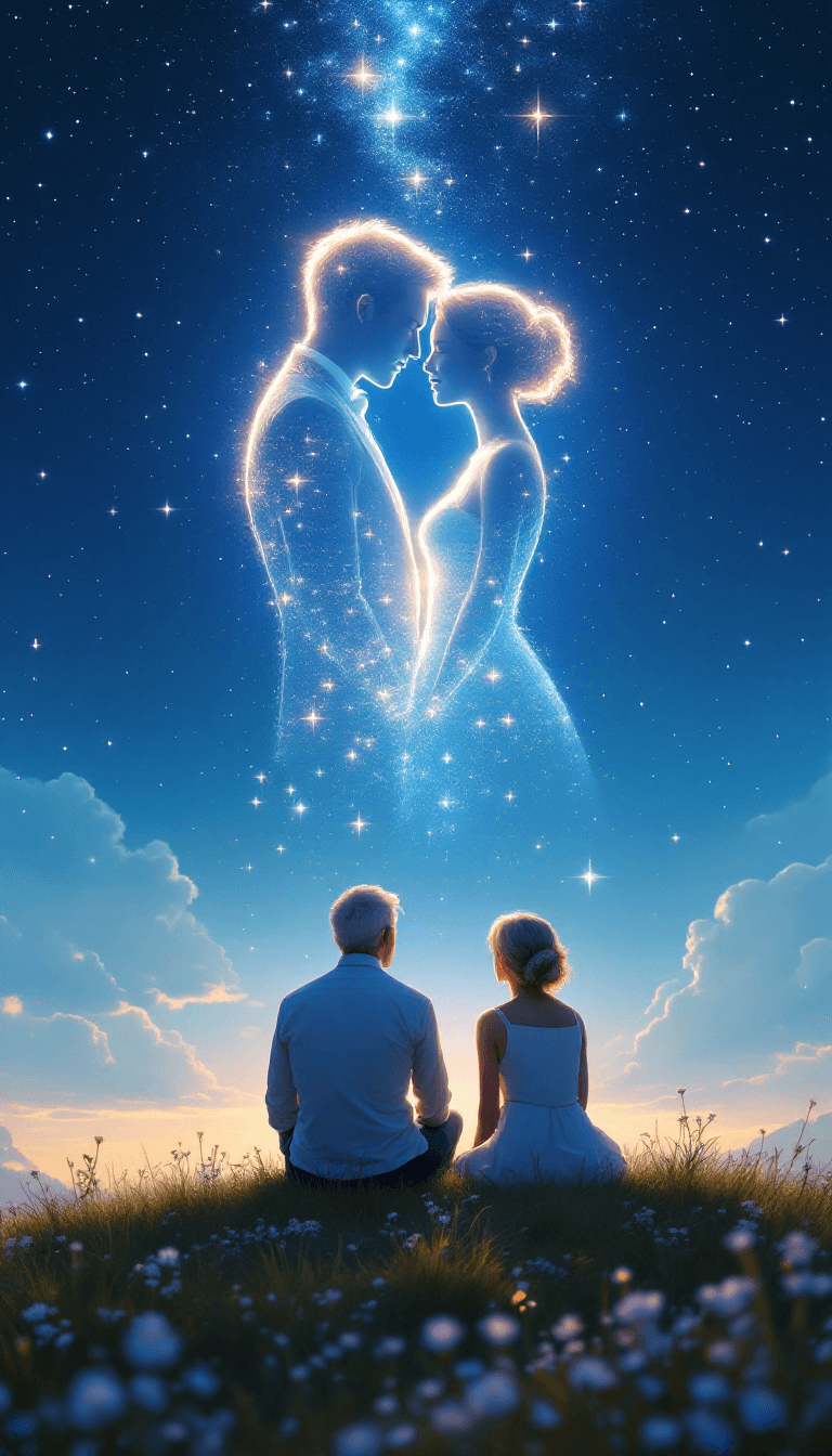 AI generated: Ultra-high resolution, Hyper-detailed romantic fantasy scene of an ethereal illustration of a romant...