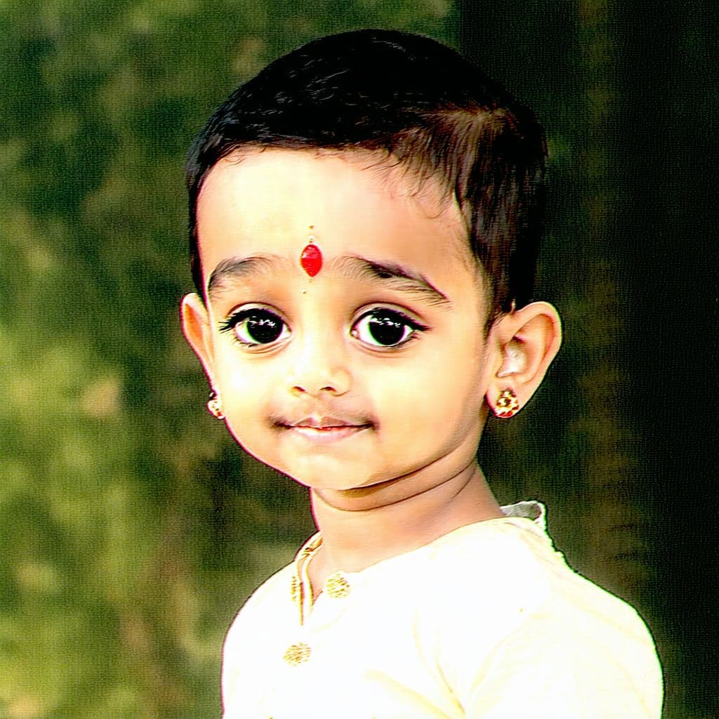 AI generated: young, serene, Rama